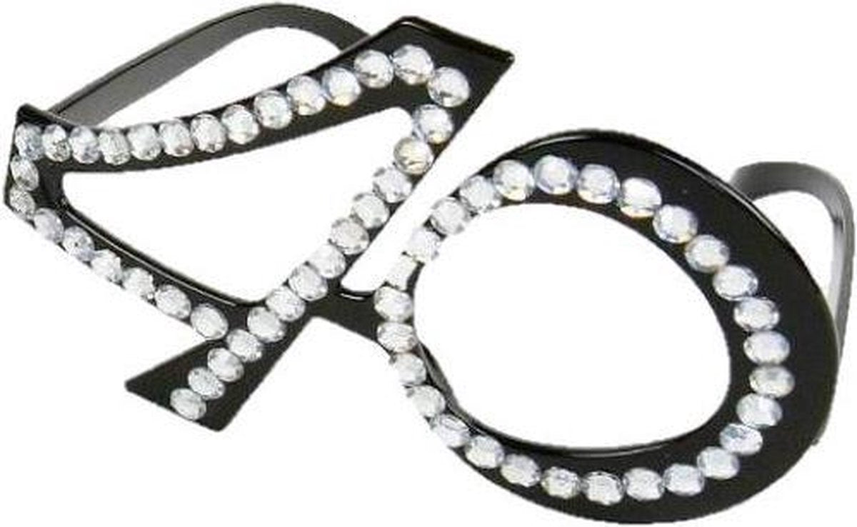 Bril - 40 Jaar - Strass
