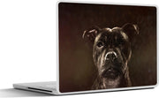 Laptop sticker - 10.1 inch -  een Staffordshire Bull Terrier