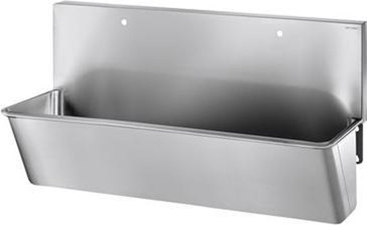 Medische scrub L.1400 2 kraangaten Ø22 RVS 304 mat gepolijst