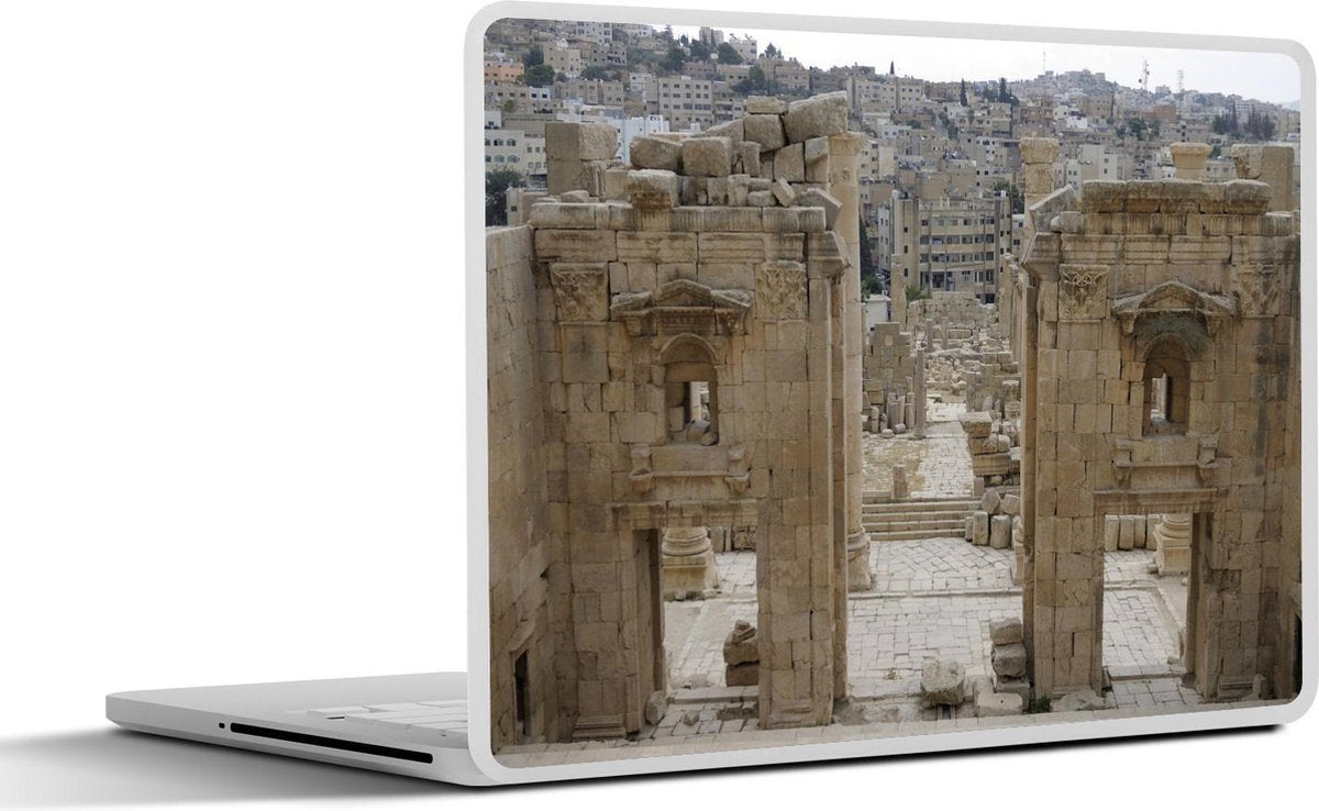Laptop sticker - 10.1 inch - Ingang van de tempel van Artemis.