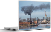 Laptop sticker - 10.1 inch - Industriële haven van Irkoetsk