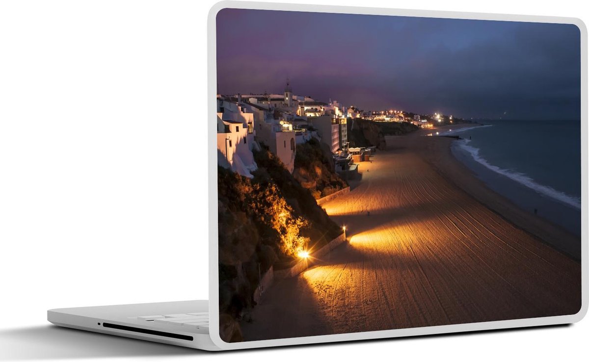 Laptop sticker - 10.1 inch - Albufeira in de avond
