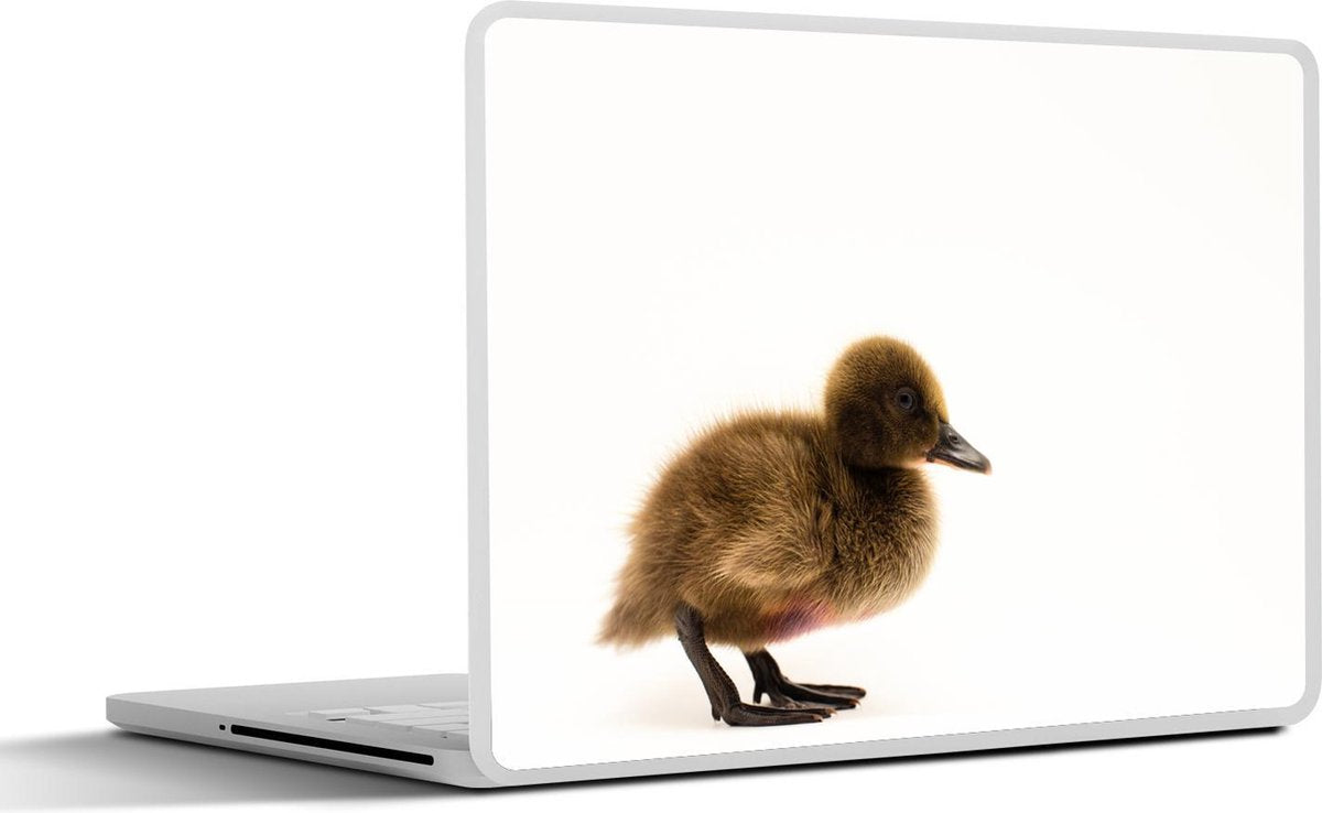 Laptop sticker - 10.1 inch -  een baby eend