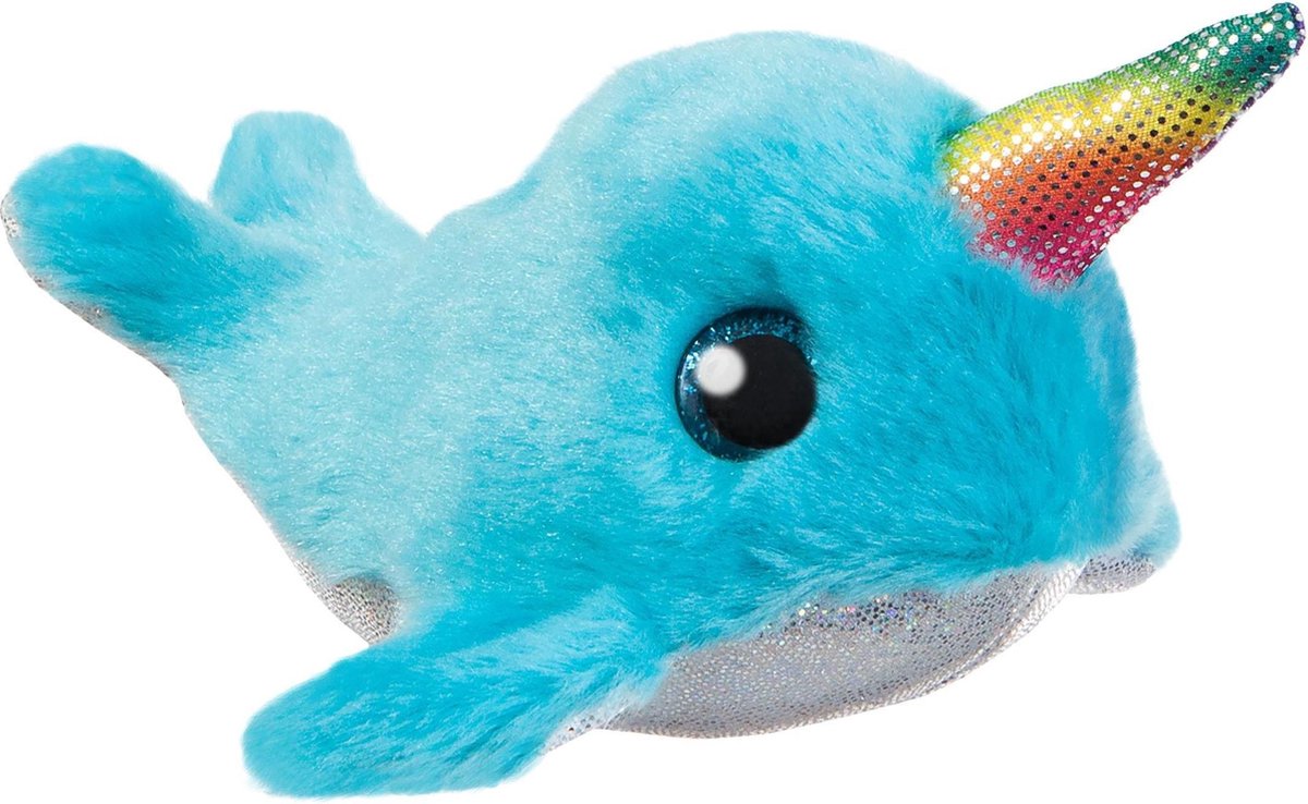 Aurora Knuffel Sparkle Tales Narwal Coral 12 Cm