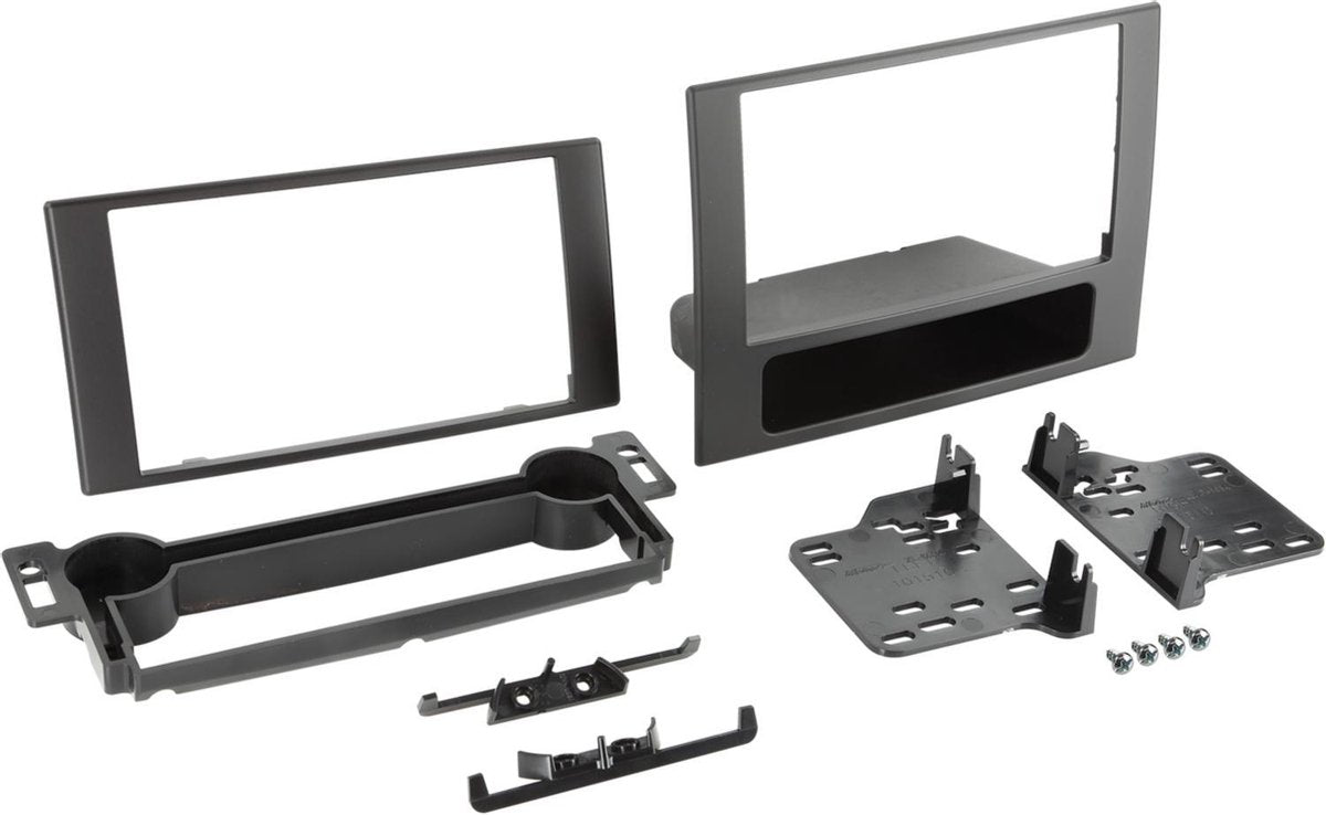 2-DIN Paneel Jeep Compass/ Patriot  2007 -2008  kleur:zwart
