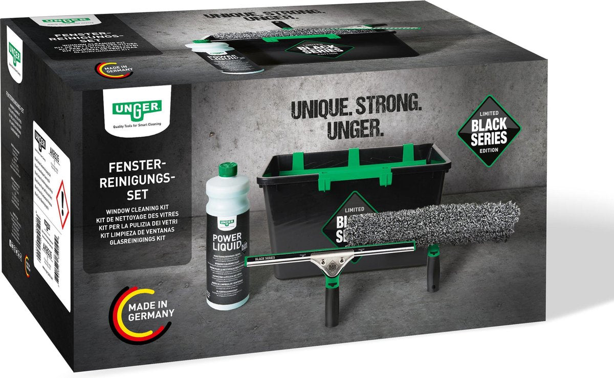 Unger Black Glasreinigingsset