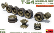 Miniart - T-54 Wheels Set. Early Type (Min37054)