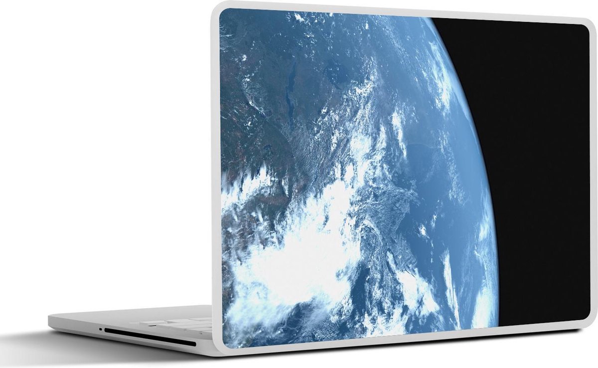 Laptop sticker - 10.1 inch - Aardbol vanaf een satelliet