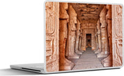 Laptop sticker - 10.1 inch - Interieur van de Tempel van Ramses II bij Abu Simbel in Egypte