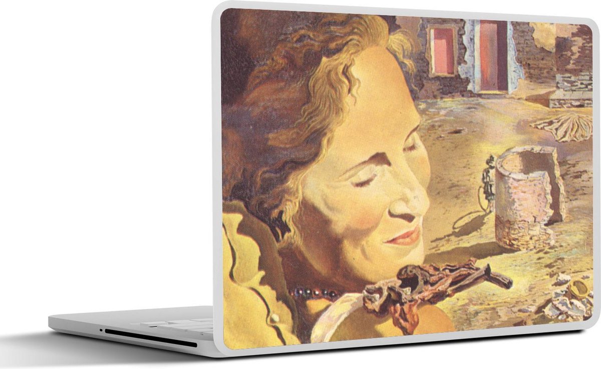 Laptop sticker - 10.1 inch -  Gala - schilderij van Salvador Dalí