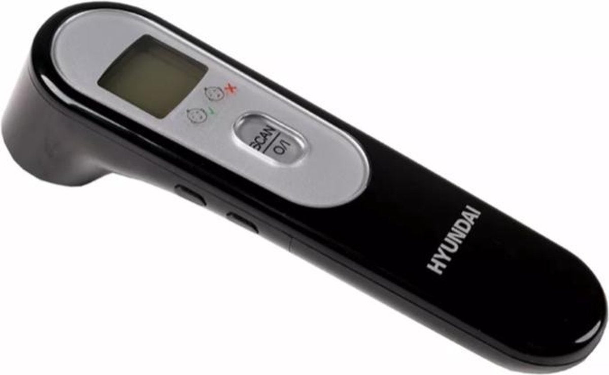 Hyundai - Contactloze infrarood thermometer - Zwart