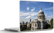 Laptop sticker - 10.1 inch - Alledaagse impressie van de St Paul’s Cathedral in Londen
