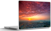 Laptop sticker - 10.1 inch - Adembenemende lucht boven Bonn in Duitsland