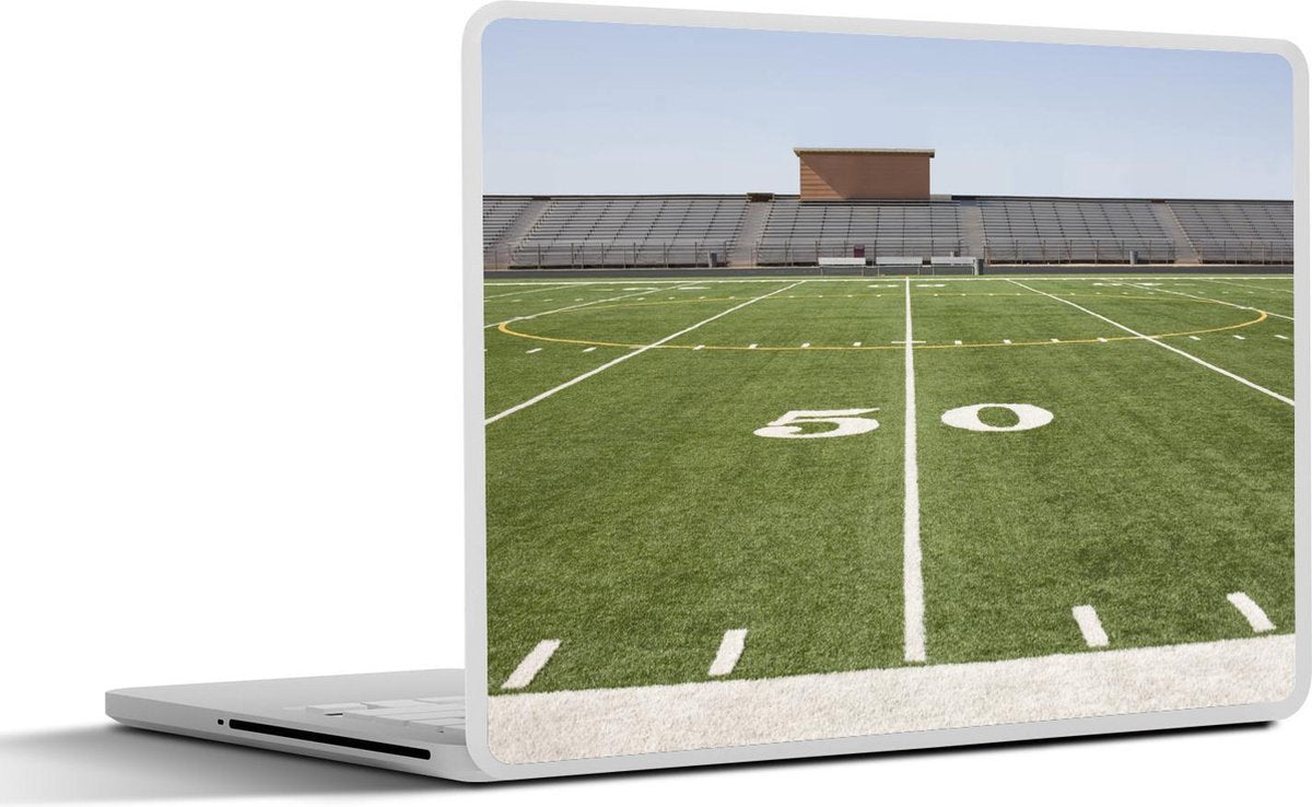 Laptop sticker - 10.1 inch - American Football veld en stadion