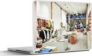 Laptop sticker - 10.1 inch - Interieur van een kledingwinkel