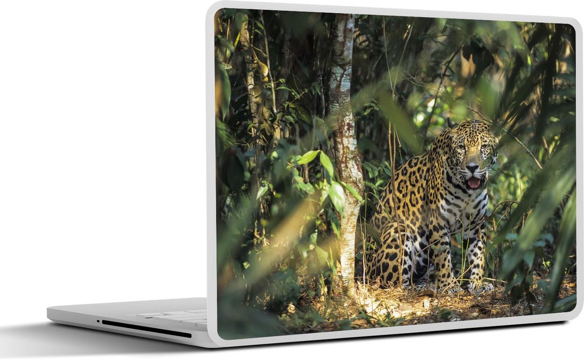 Laptop sticker - 10.1 inch - Jaguar - Bomen - Planten