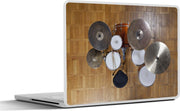 Laptop sticker - 10.1 inch - Afbeelding van een drumstel