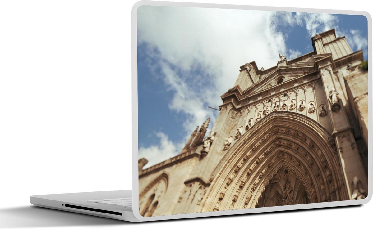 Laptop sticker - 10.1 inch - Ingang van de kathedraal van Toledo