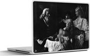 Laptop sticker - 10.1 inch - Abraham onthaalt de engelen - Rembrandt van Rijn