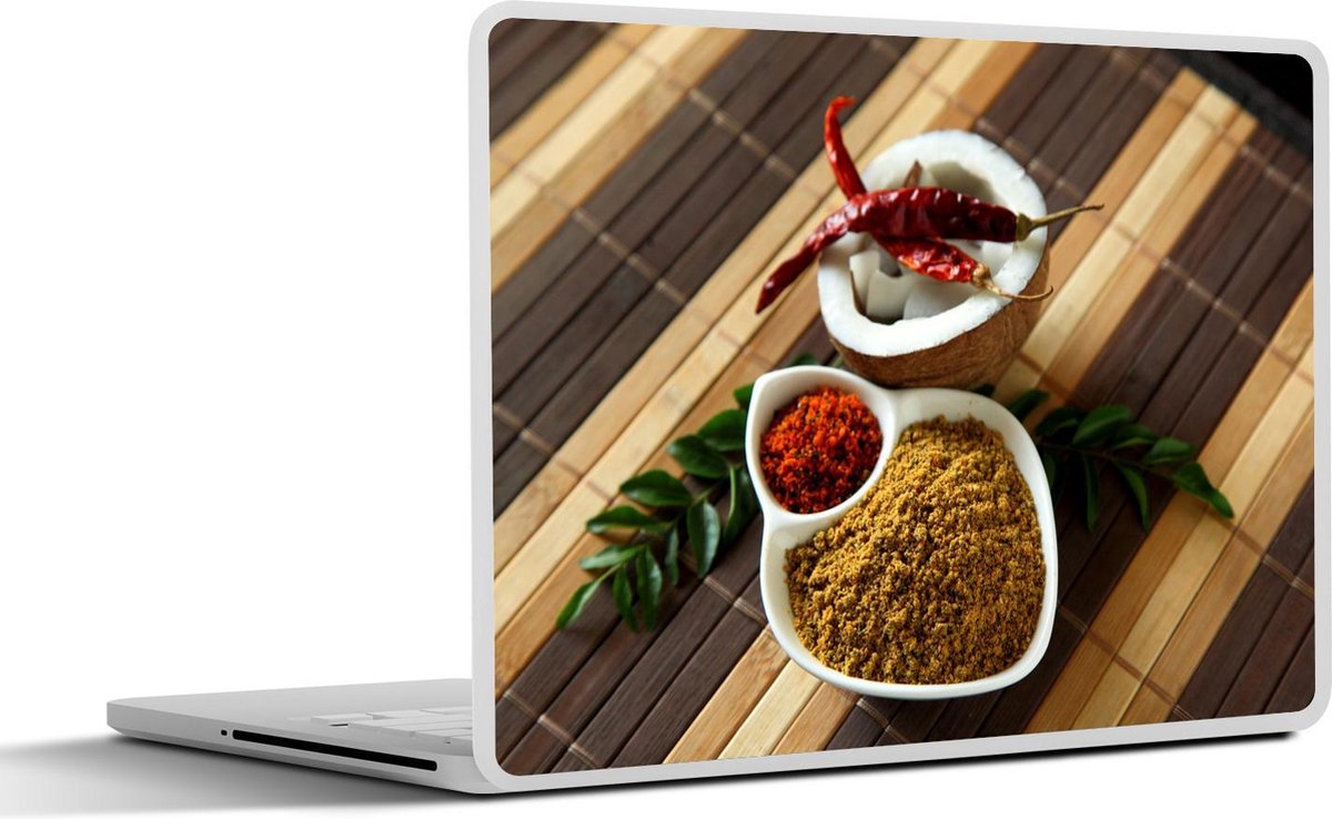 Laptop sticker - 10.1 inch - Indiase pittige chutney