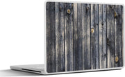Laptop sticker - 10.1 inch - Achtergrond met een planken structuur