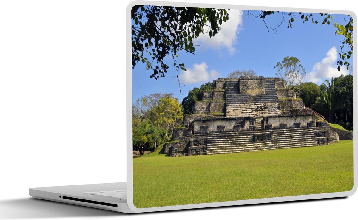 Laptop sticker - 10.1 inch - Altun Ha ruïnes