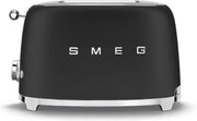 SMEG - Broodrooster 2x2 Mat Zwart