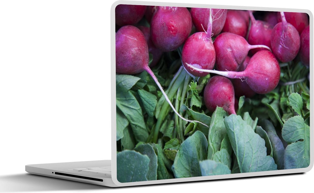 Laptop sticker - 10.1 inch - Aantal knolrapen met felle kleuren