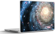 Laptop sticker - 10.1 inch - Illustratie van het sterrenstelsel de Melkweg