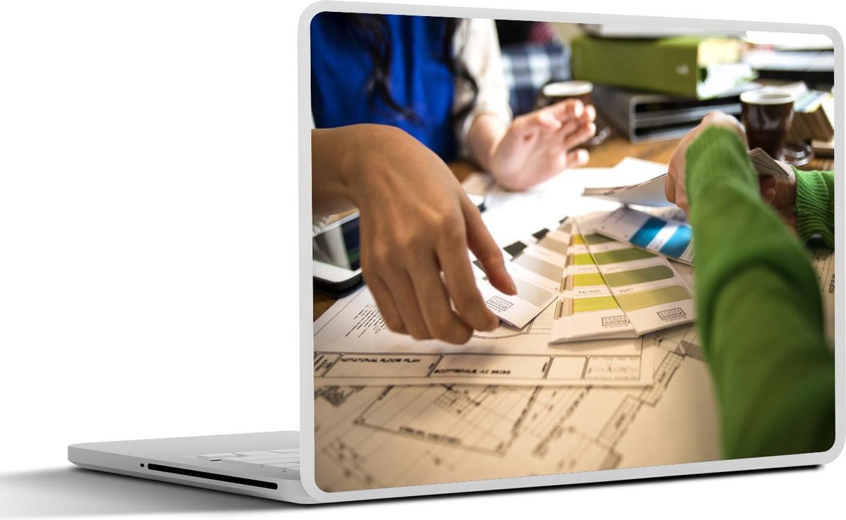 Laptop sticker - 10.1 inch - Interieur designers