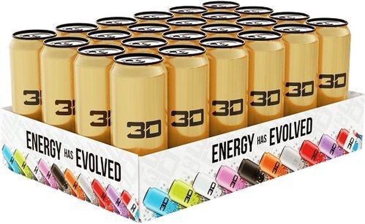 3D Energy 24x 473ml Pina Colada