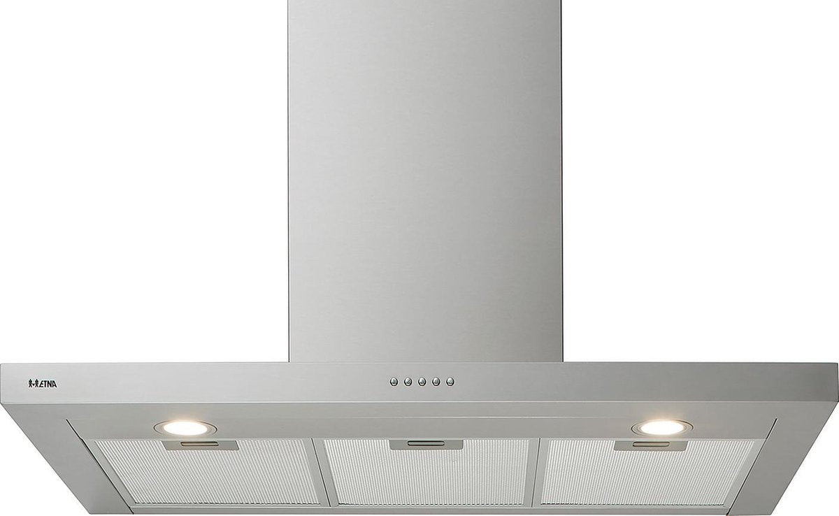 ETNA AB690RVS - Wandafzuigkap slimline