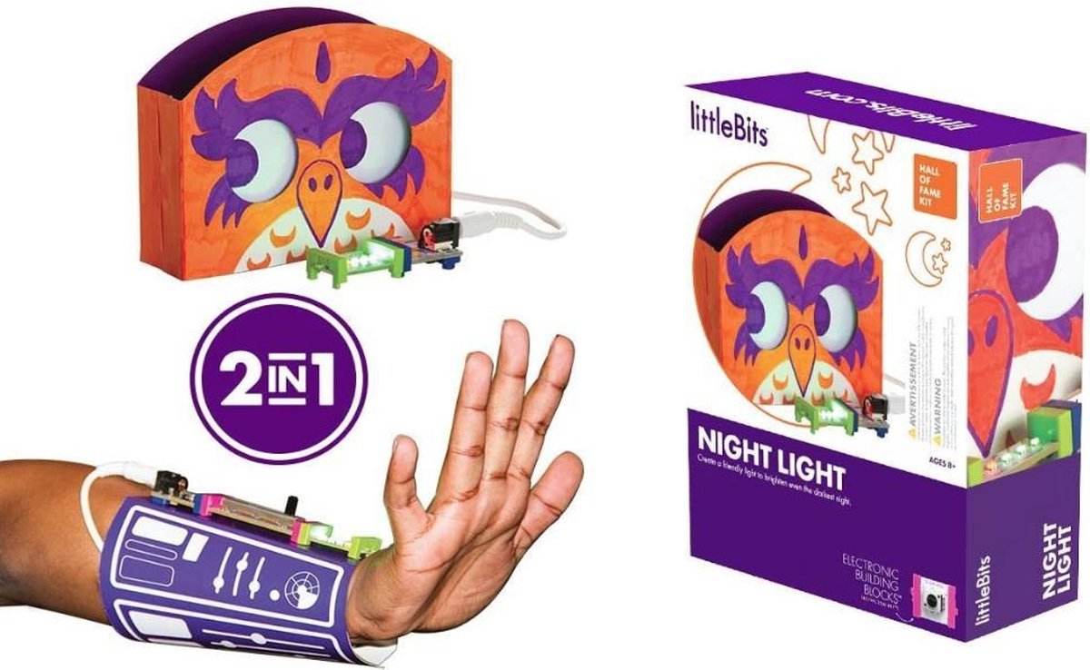LittleBits Night Light - Bouw je eigen robot - bouwpakket