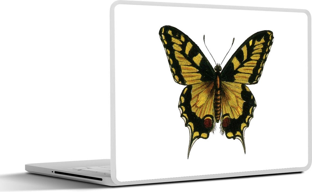 Laptop sticker - 10.1 inch - Illustratie van een Koninginnenpage