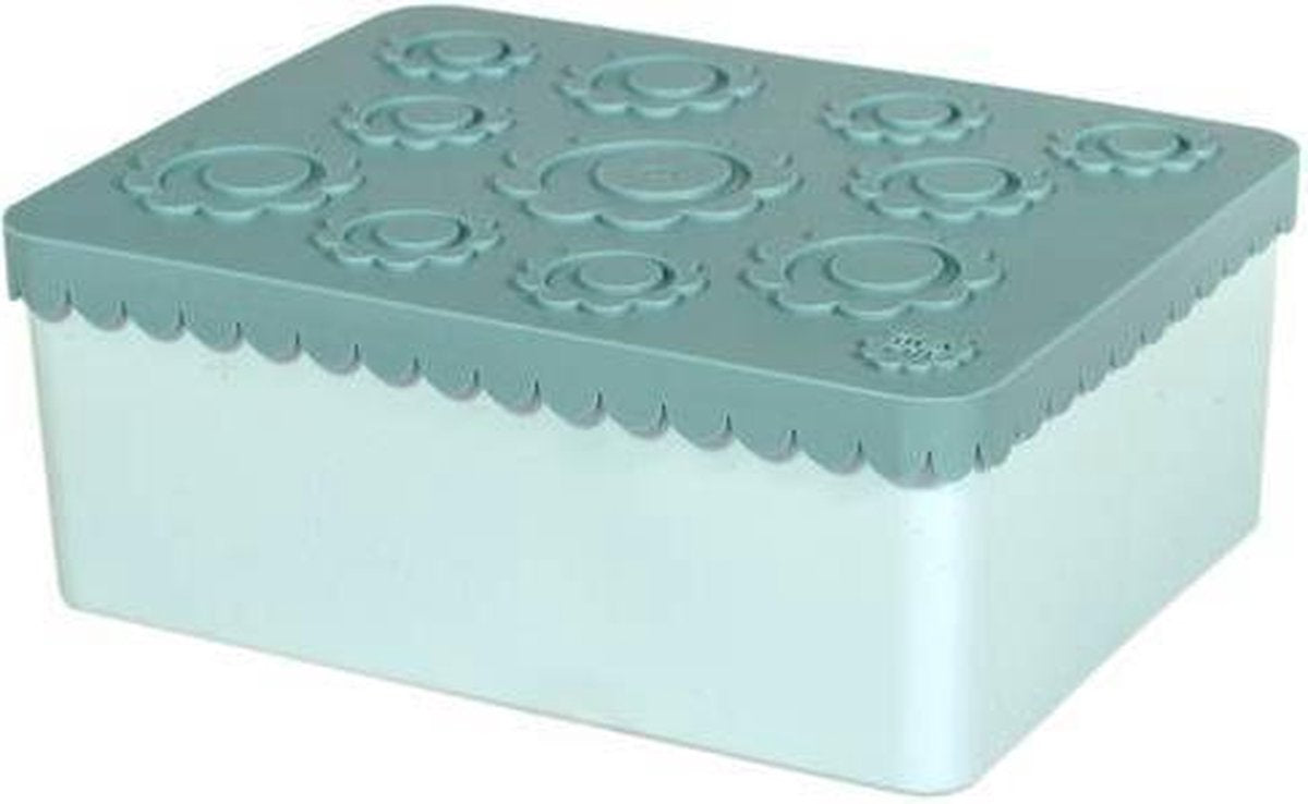 Toffe lunchbox HDPE blauw | Blafre