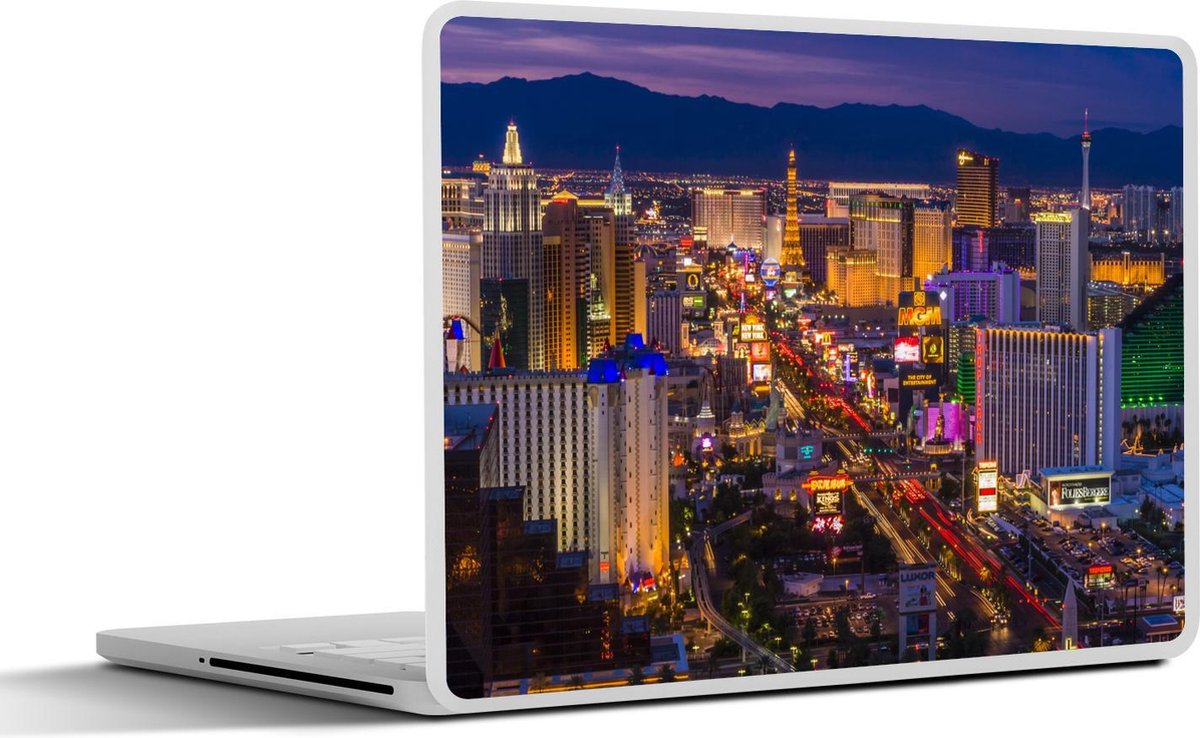 Laptop sticker - 10.1 inch - 'S Nachts Las Vegas