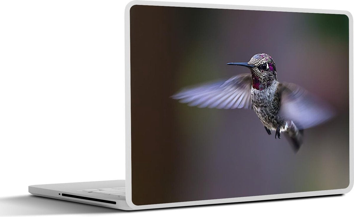 Laptop sticker - 10.1 inch - Actie foto van een snelle kolibrie