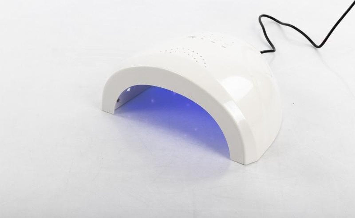 Nagel UV LED lamp 24/48 Watt Wit| Professionele Nageldroger voor gel nagellak | 2 jaar fabrieksgarantie