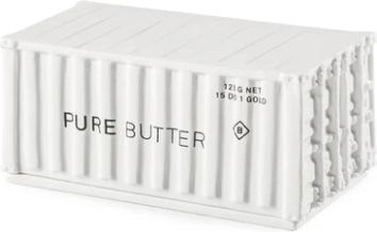 Boterkuipje van porselein - Container - Boter - Botercontainer