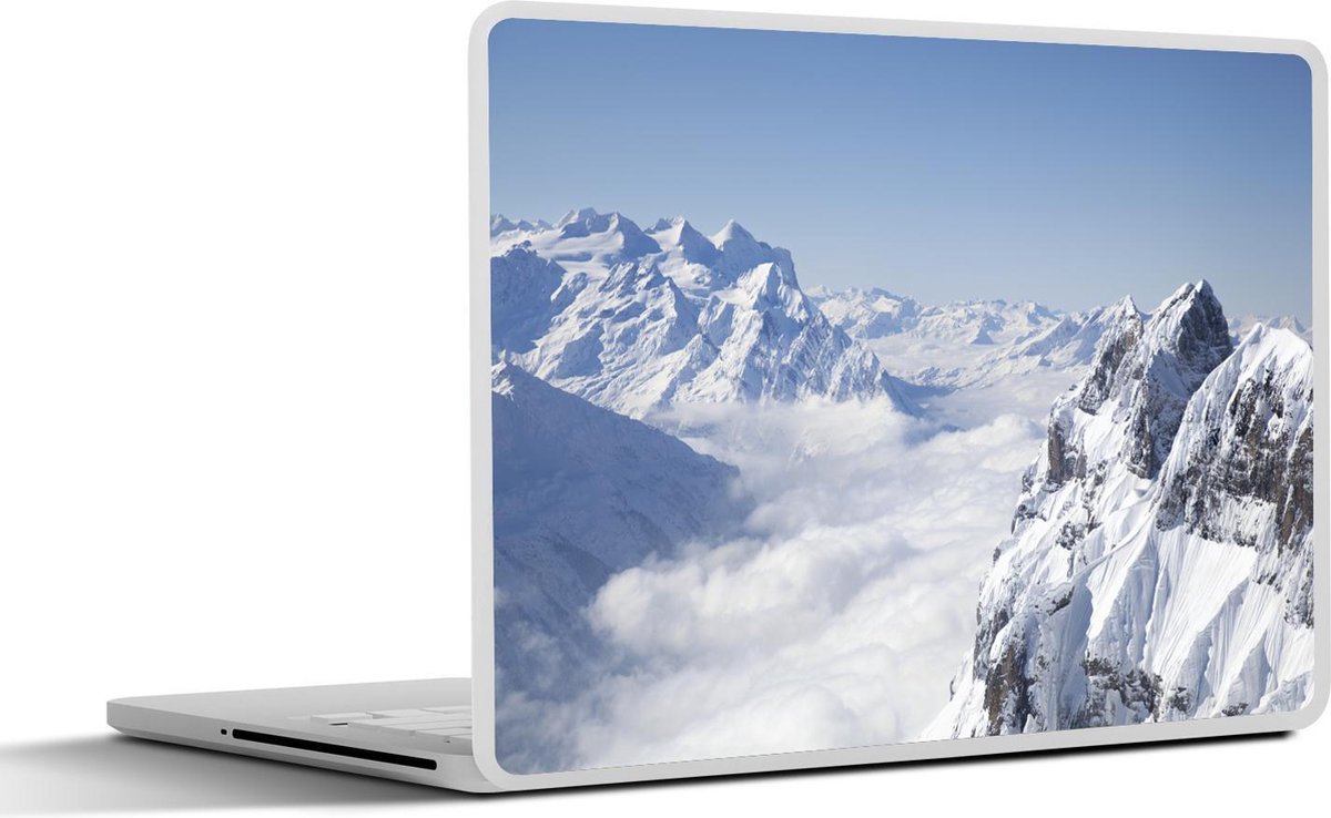 Laptop sticker - 10.1 inch - Alpen - Sneeuw - Berg