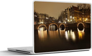 Laptop sticker - 10.1 inch - Afbeelding van de Keizersgracht in Amsterdam