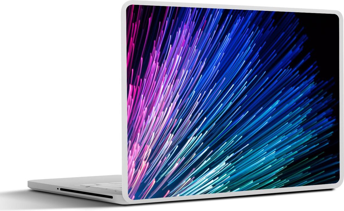 Laptop sticker - 10.1 inch - Abstracte afbeelding van strepen