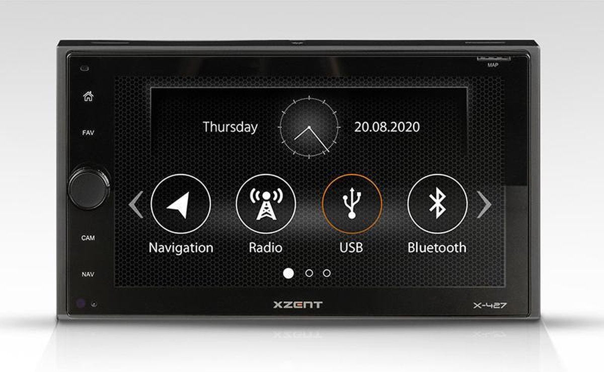Xzent X-427 | 2-DIN autoradio met DAB+