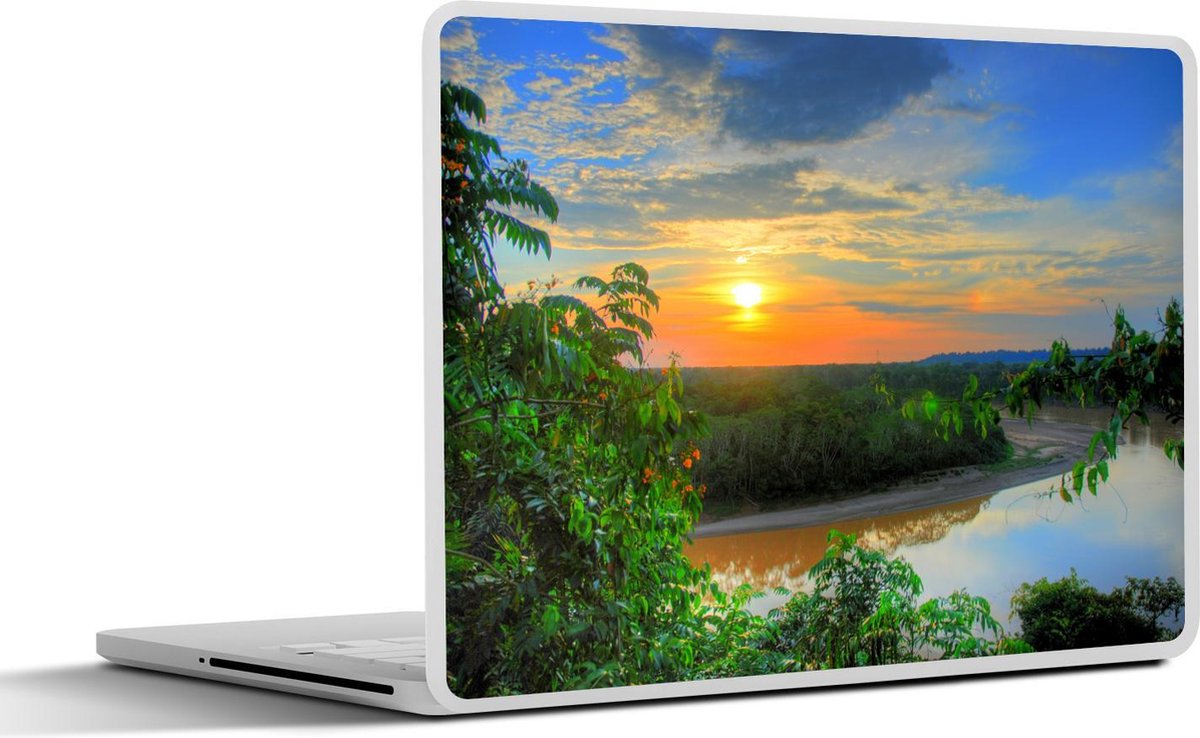 Laptop sticker - 10.1 inch - Amazone zonsopgang