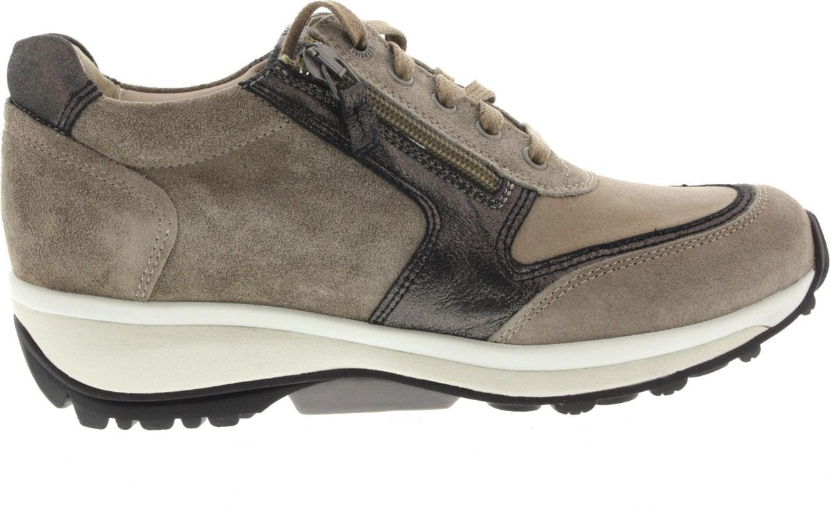 Dames Veterschoenen Xsensible Wembley 30103.2.531 Taupe - Maat 40