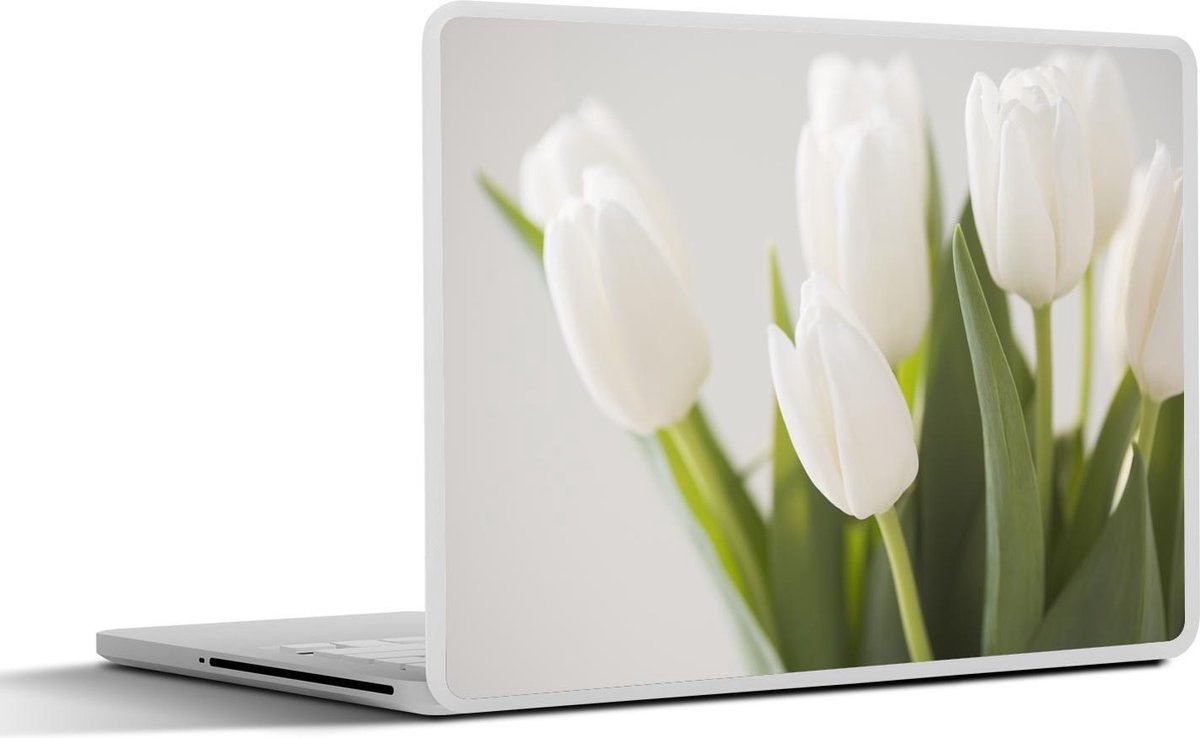 Laptop sticker - 10.1 inch - Afbeelding van meerdere tulpen