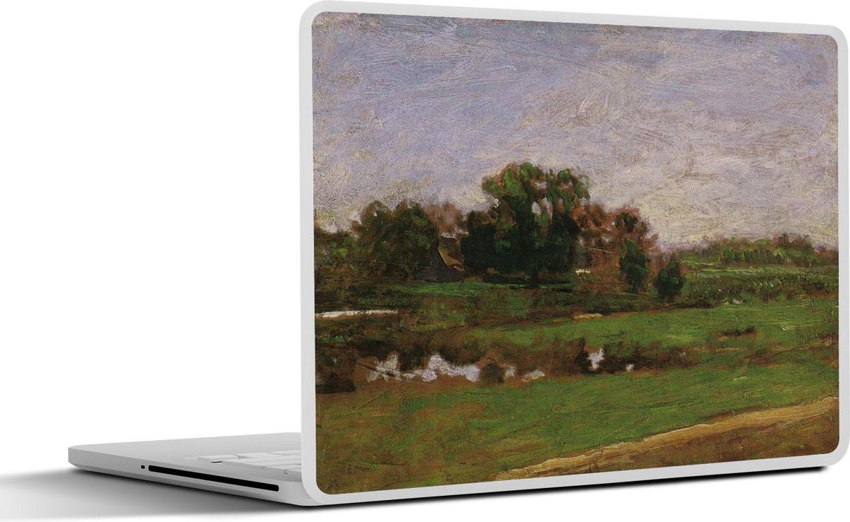Laptop sticker - 10.1 inch - In het land - schilderij van Thomas Eakins