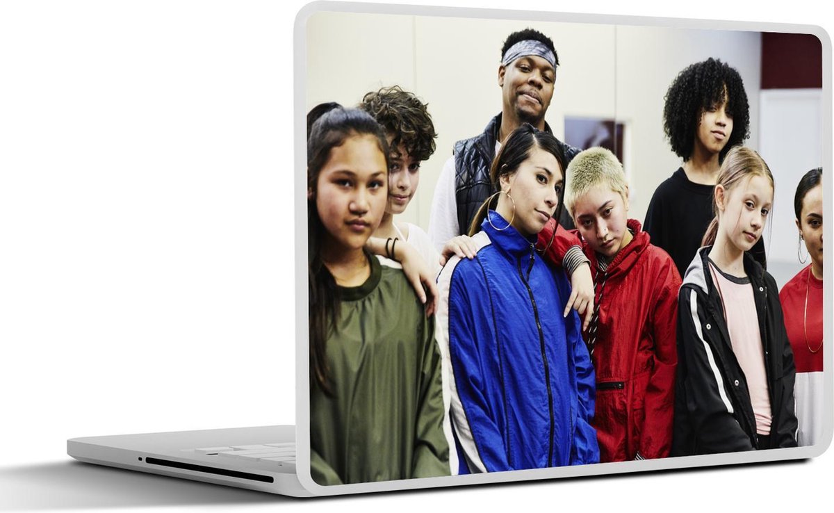 Laptop sticker - 10.1 inch -  een hiphop dansgroep