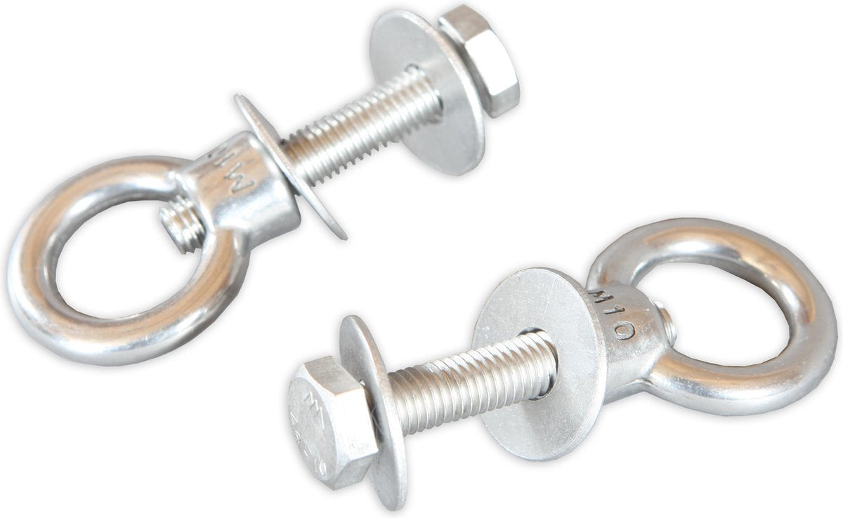 HIBO Davitogen voor Spiegeldikte 24mm 2 stuks