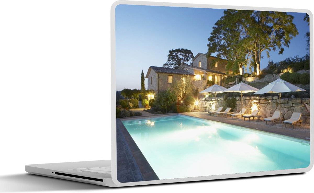Laptop sticker - 10.1 inch - Italiaanse villa